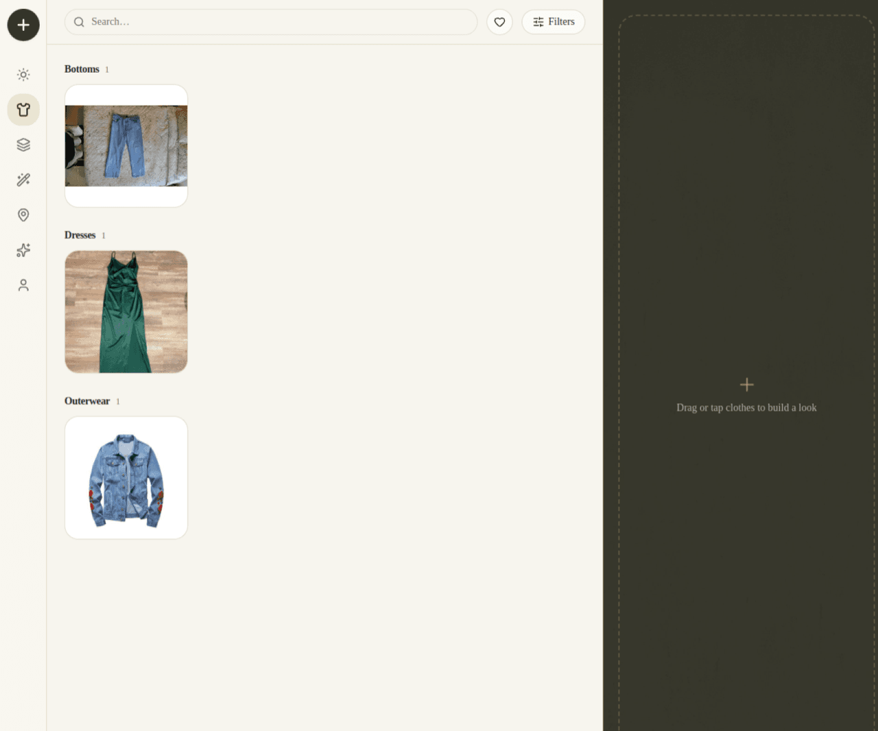 Closet AI preview